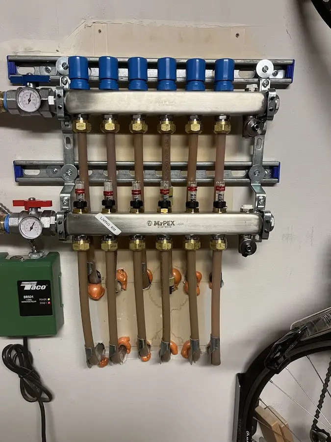 Plumber performing Leak Detection at a residential property in Oak Harbor